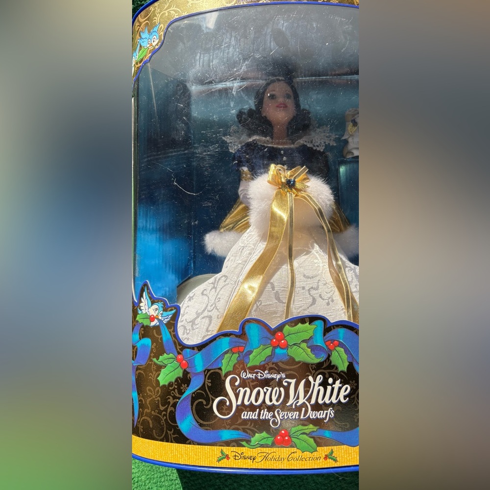 Disney Snow White Doll with Gold and White Dress